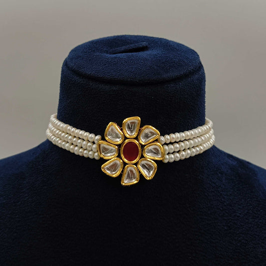 Ravishing Designer afresh Water Pearls Choker Set