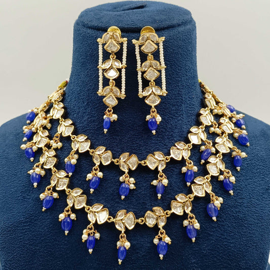 Massive Designer Trendy Kundan Necklace Set