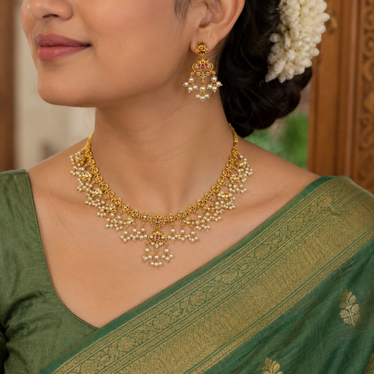 Artistic Designer Necklace Set