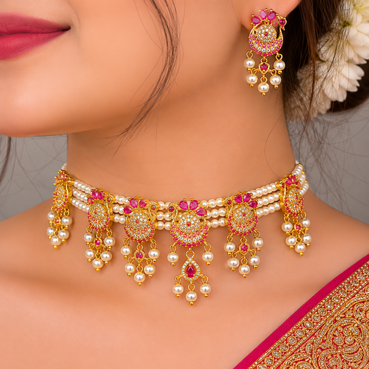 Ravishing Designer Chokar Set