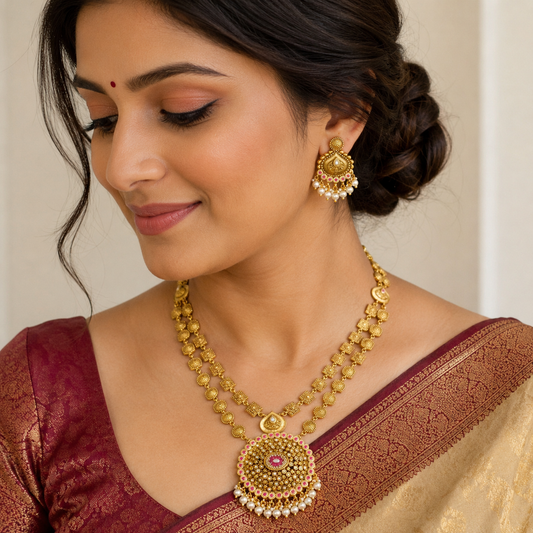 Appealing Trendy Designer Rajwadi Long Set