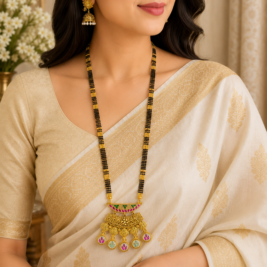 Gracefull Treandy Desigenr Long Mangalsutra