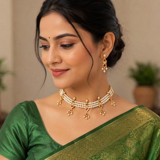 Ravishing Traditional Designer Chinchpeti