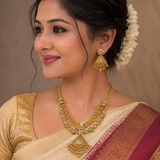 Alluring Trendy Designer Rajwadi Long Set
