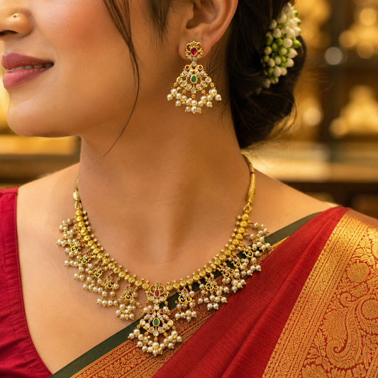 Pretty Designer Necklace Set