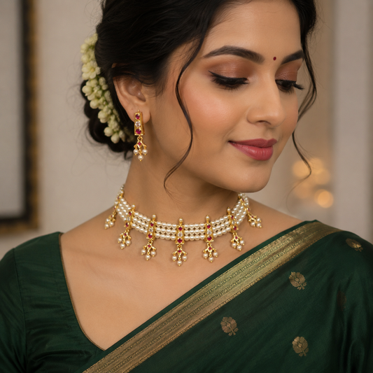 Majestic Designer Traditional Chinchpeti
