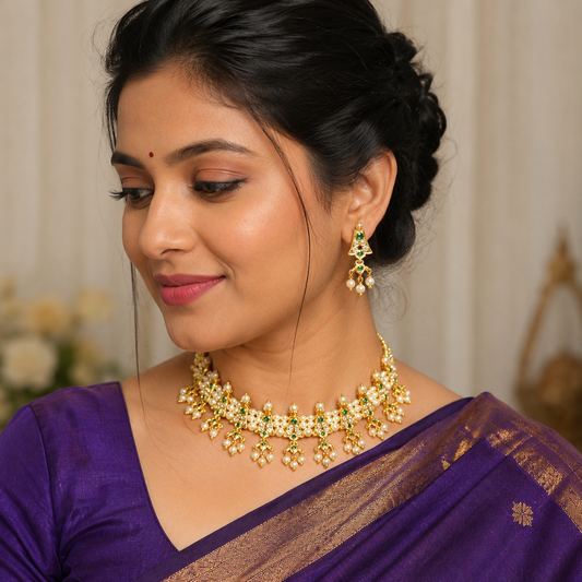 Elegant Traditional Designer Chinchpeti