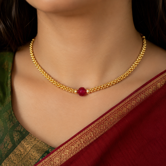 Captivating Designer Traditional Thushi