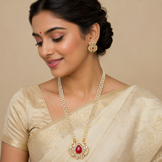 Amazing Designer Pearl Set