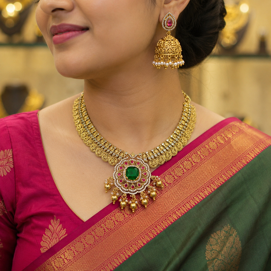 Blissful Designer Trendy Necklace Set