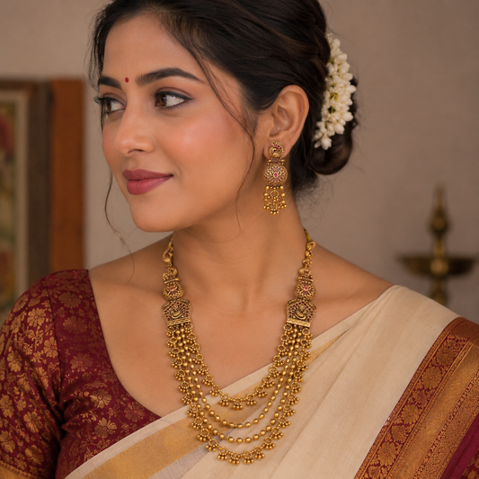 Divine Designer Trendy Rajwadi Long Set