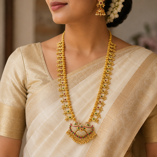 Blooming Designer Trendy Kolhapuri Saaj