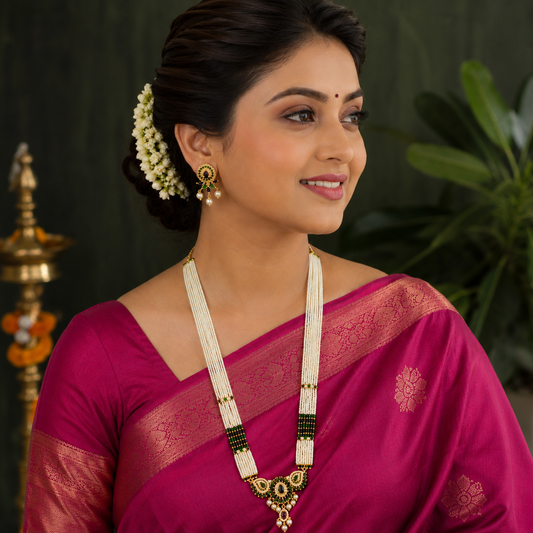 Gracefull  Designer Pearl Ranihaar