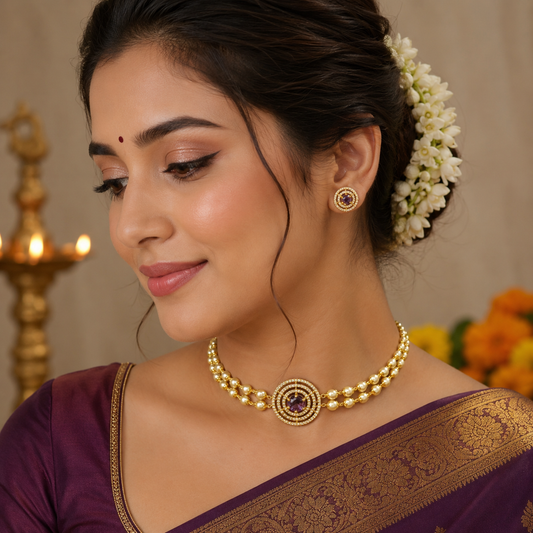 Classic Designer Choker Set