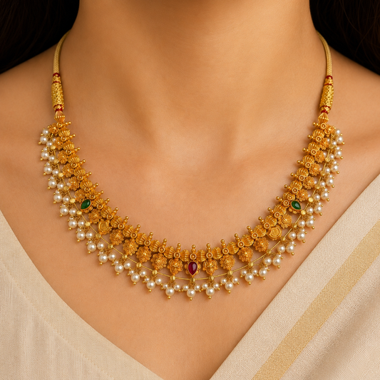 Artistic Traditional Designer Kolhapuri Saaj