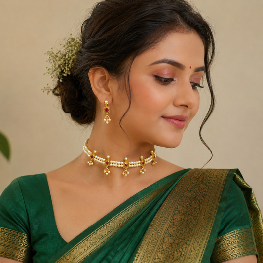 Splendid Designer Traditional Chinchpeti