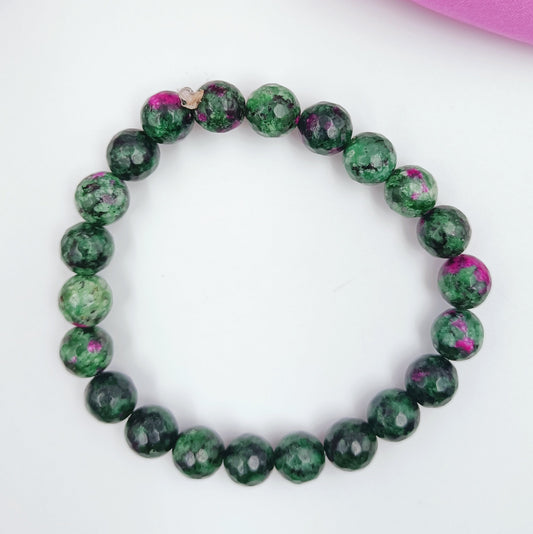 Attractive Emerald Beads Bracelet Shree Radhe Pearls