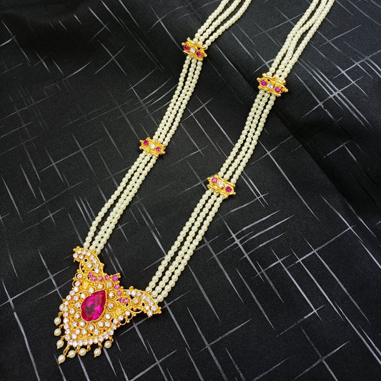 Droplet Designer Ranihaar Shree Radhe Pearls