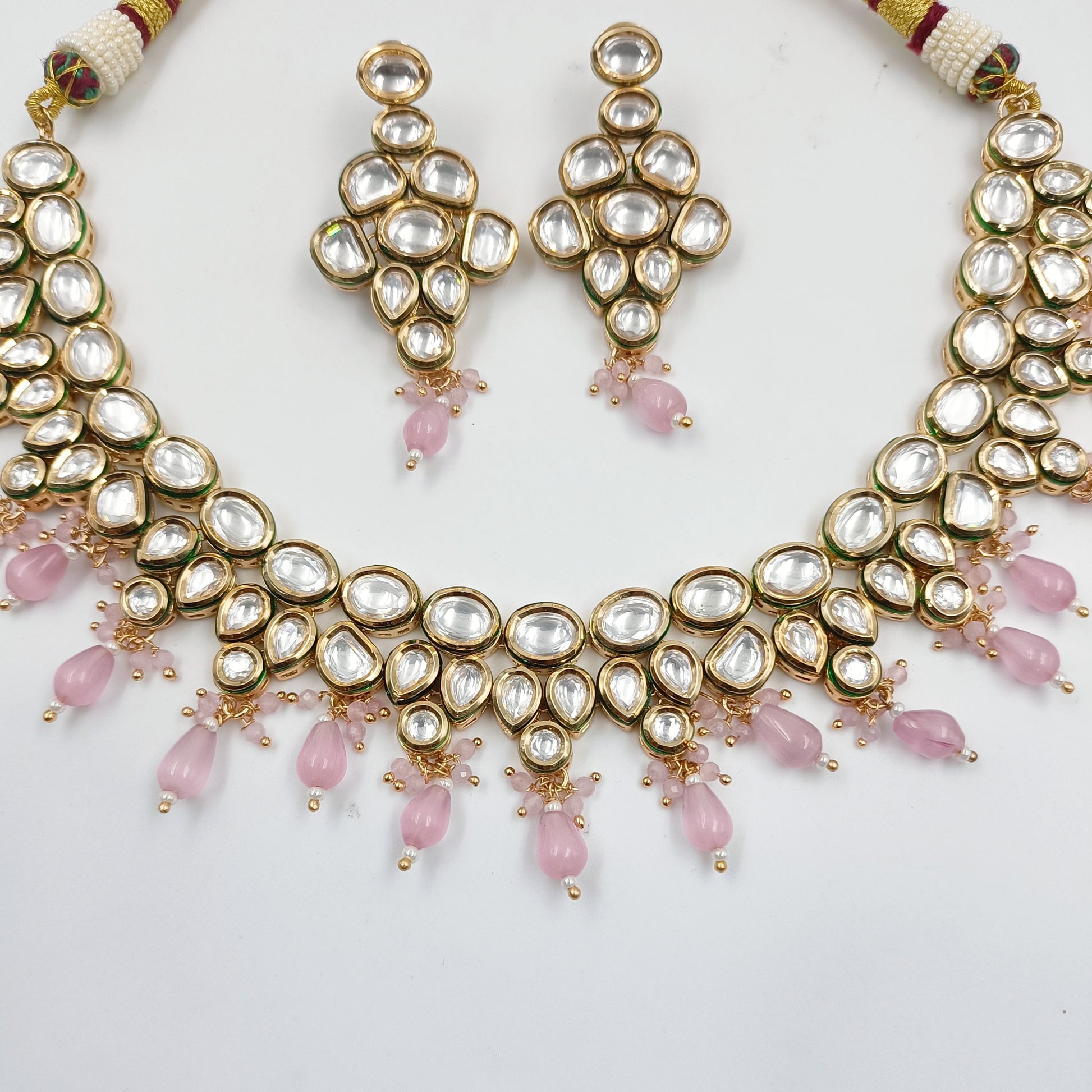 Exclusive Kundan Elegance Necklace Set Shree Radhe Pearls