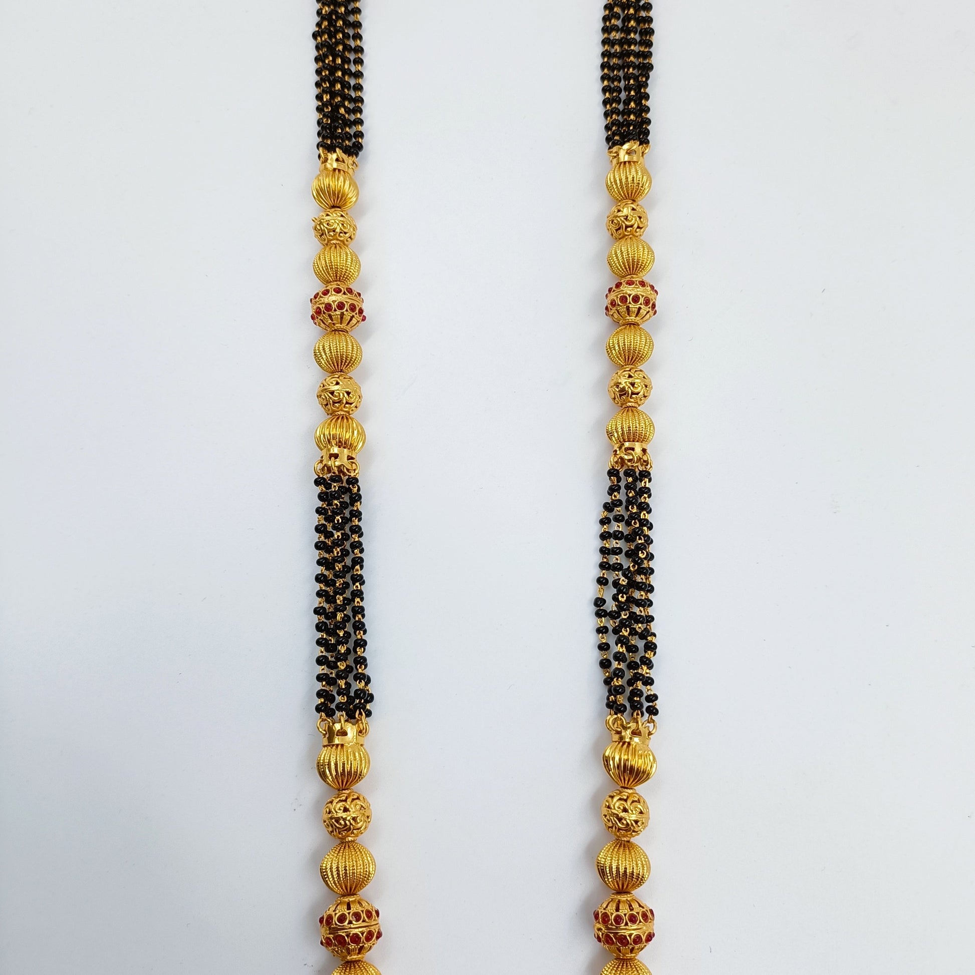 Geru Gold Polish Traditional Wati Mangalsutra Shree Radhe Pearls