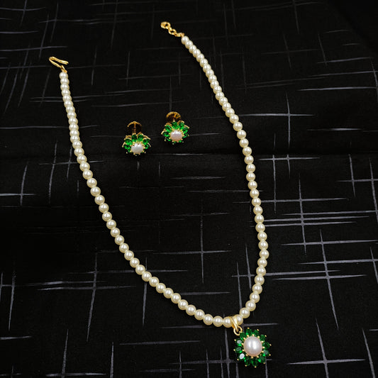 Gorgeous Designer Pearl Short Set Shree Radhe Pearls