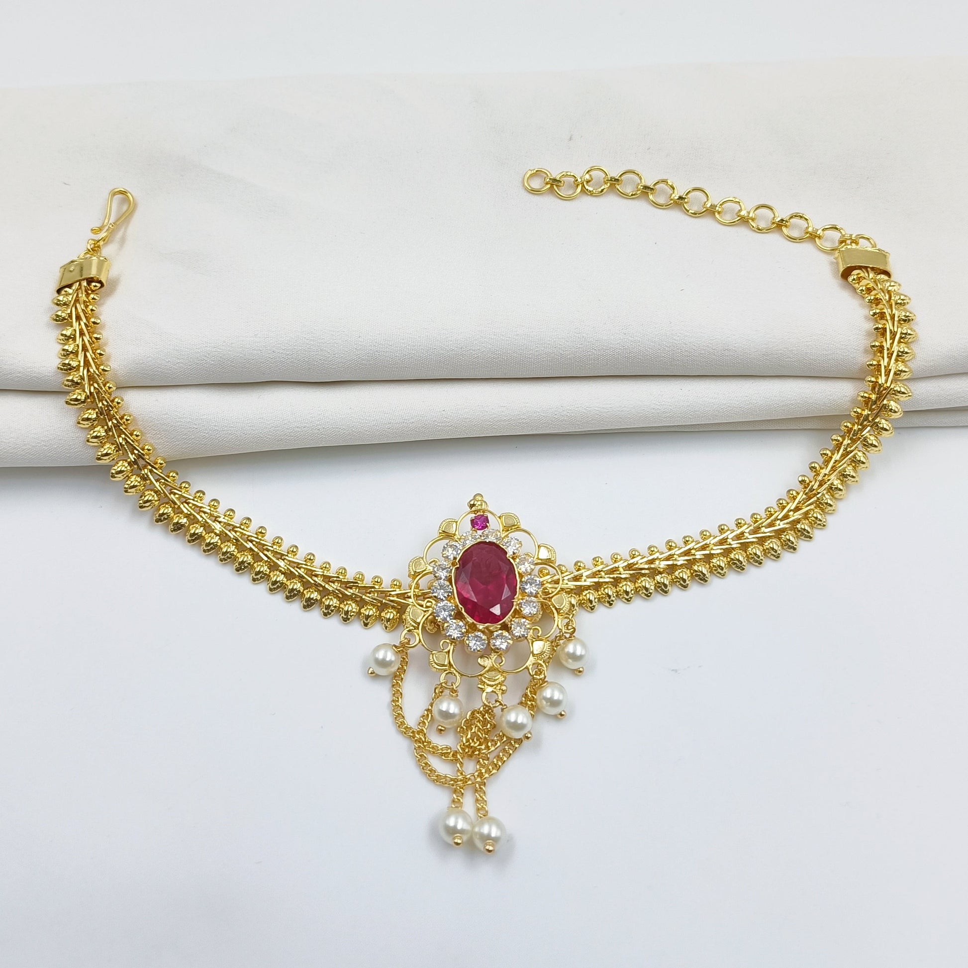 Gorgeous Designer Waki Shree Radhe Pearls