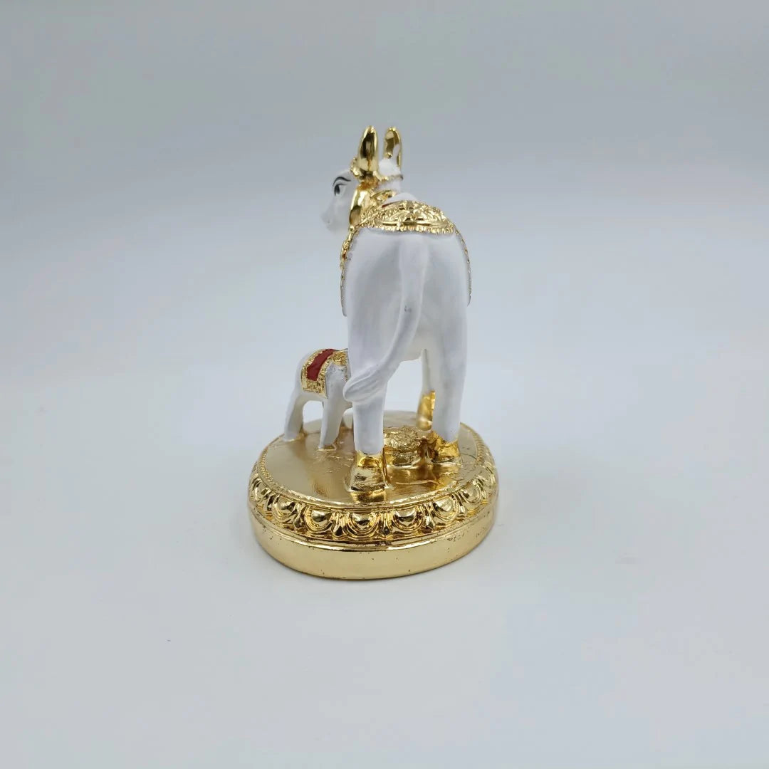 Kamdhenu Cow With Calf Shree Radhe Pearls