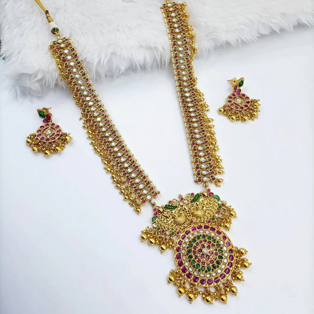 Long Necklace Set Shree Radhe Pearls