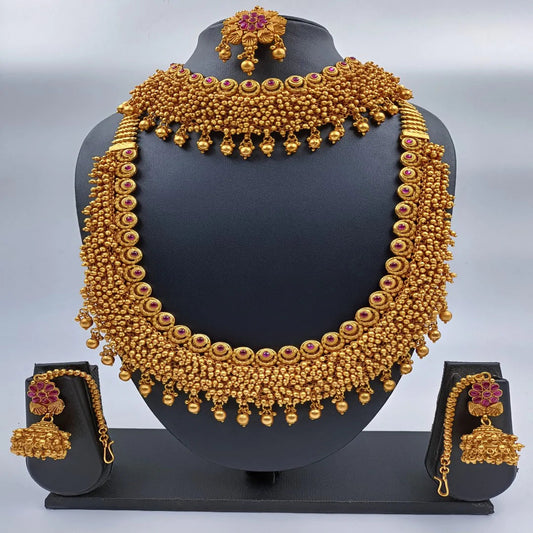 Matte Combo Set - Shree Radhe Pearls