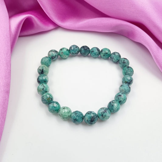 Mint Color Beads Bracelet Shree Radhe Pearls