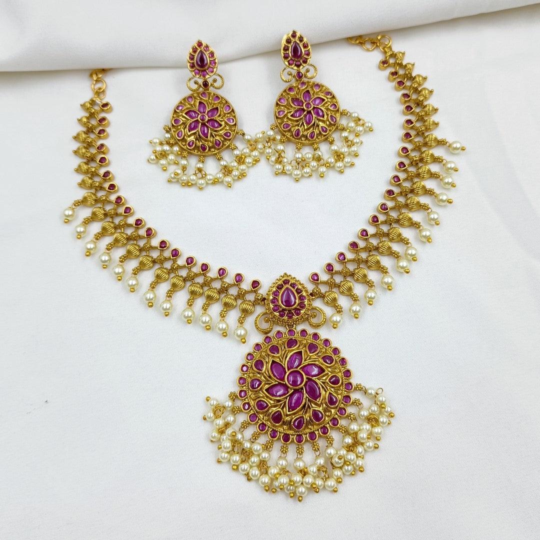 Necklace Set Shree Radhe Pearls