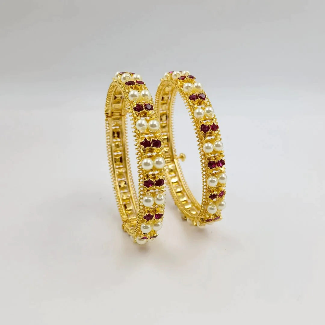 Pearl Bangles Shree Radhe Pearls