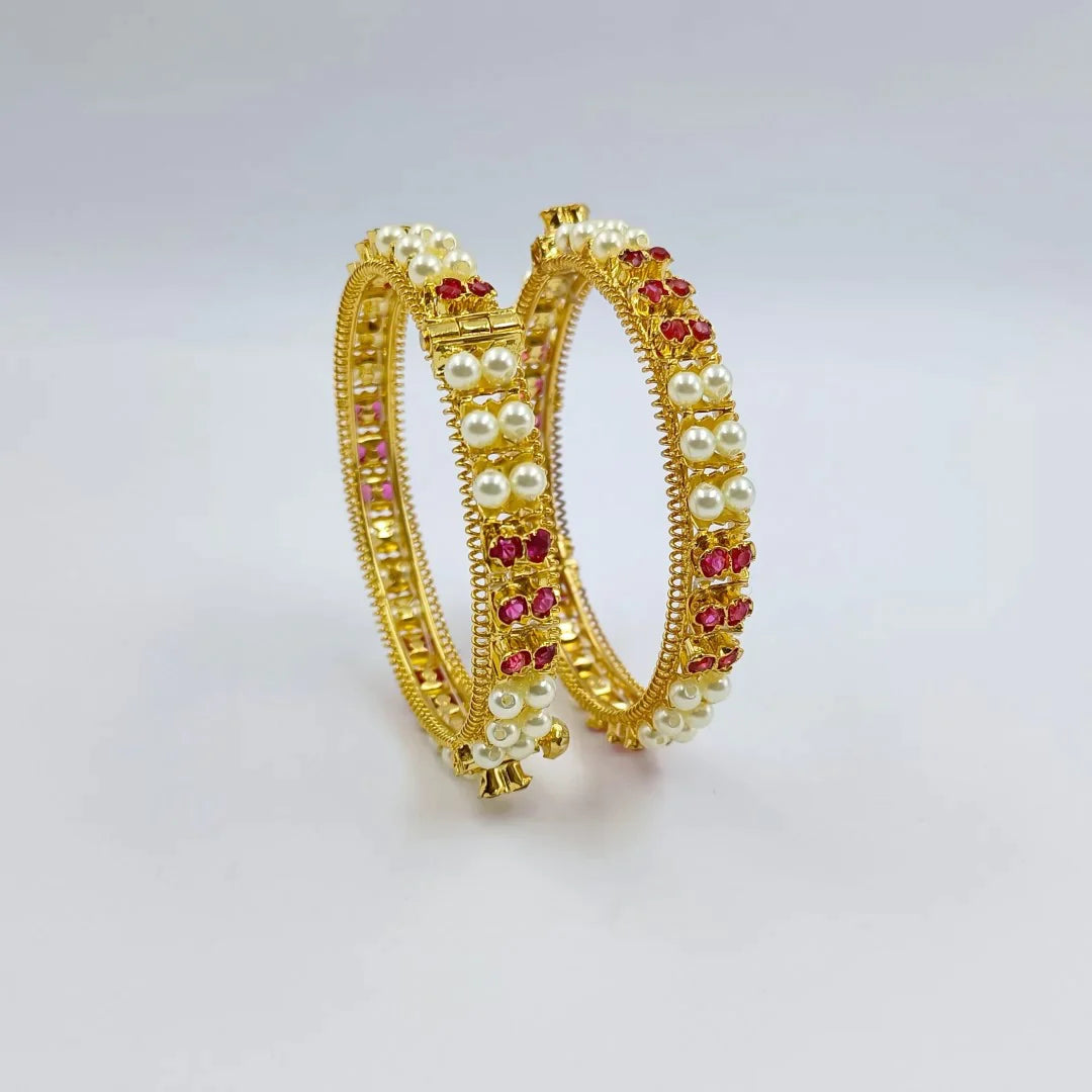 Pearl Bangles Shree Radhe Pearls