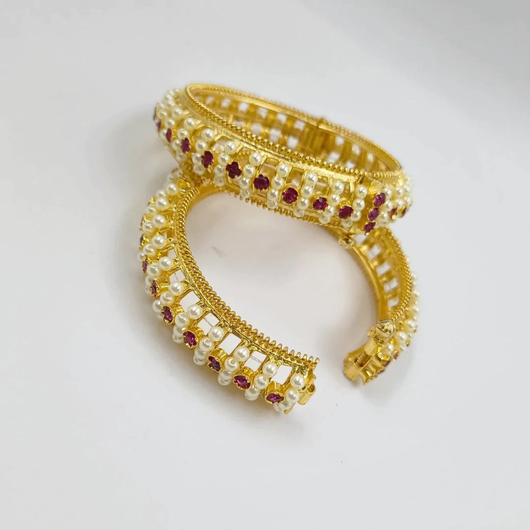 Pearl Bangles Shree Radhe Pearls