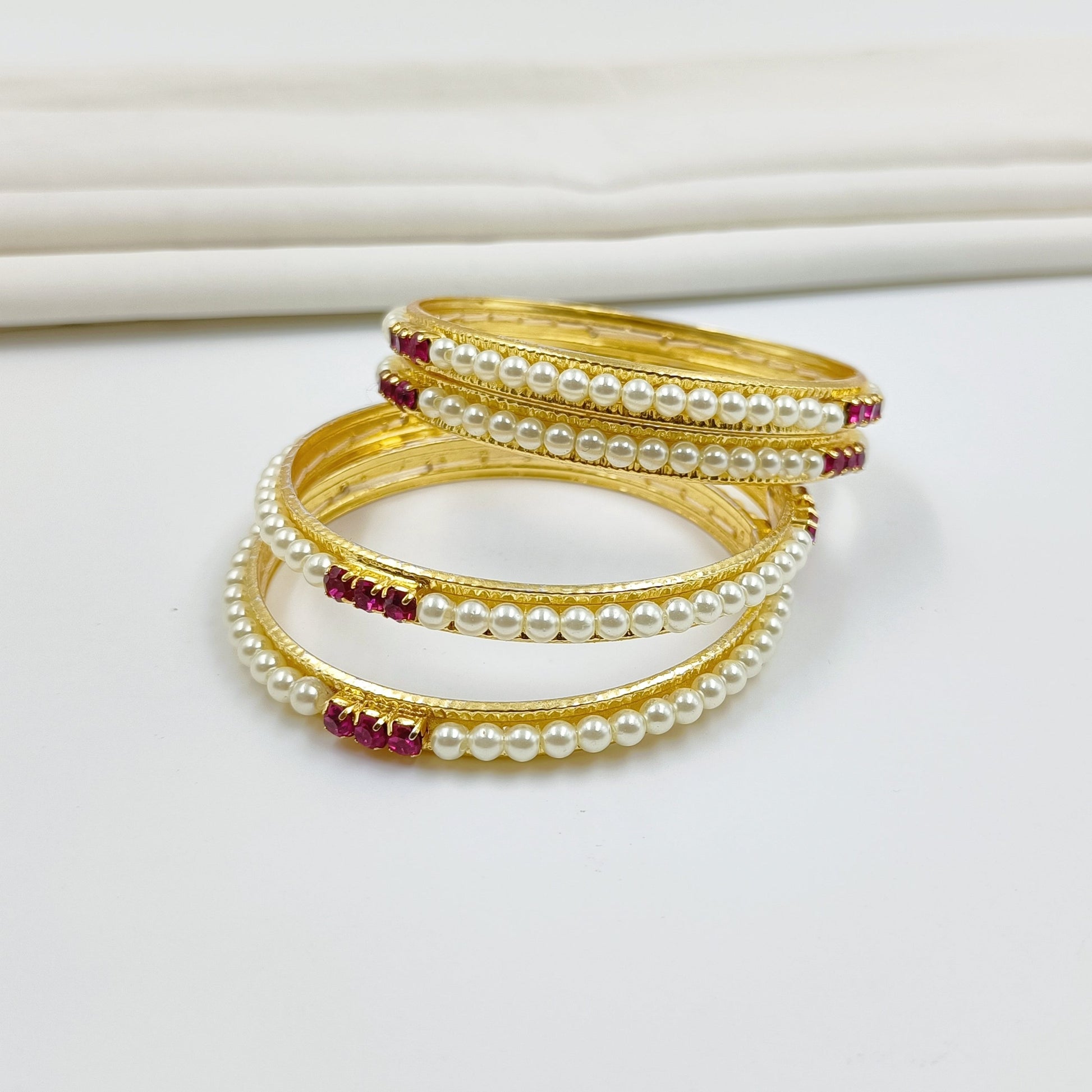 Pearl Bangles - Shree Radhe Pearls