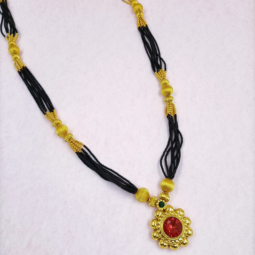 Thushi Mangalsutra Long Shree Radhe Pearls