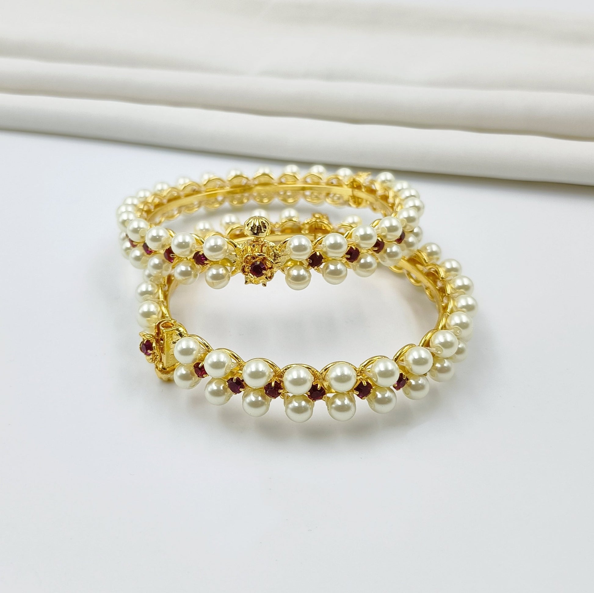 Traditional Pearls Bangles Shree Radhe Pearls