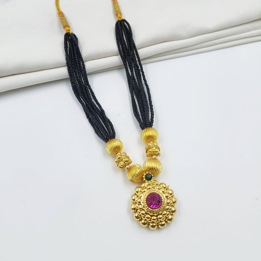 Traditional Thushi  Mangalsutra Shree Radhe Pearls