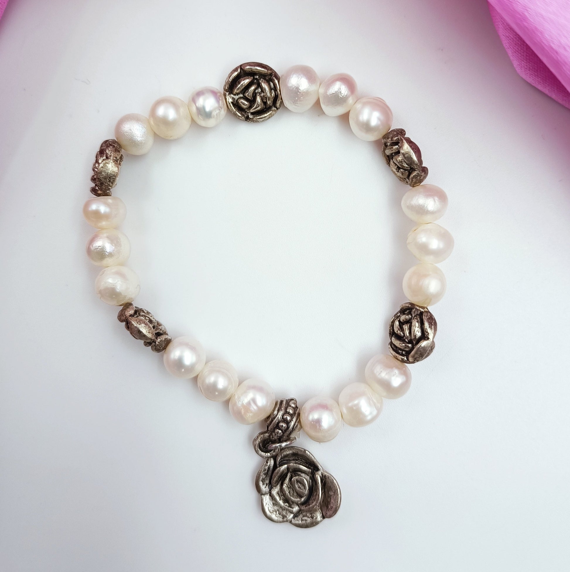 Un Even Fresh Water Pearls Fancy Bracelet Shree Radhe Pearls