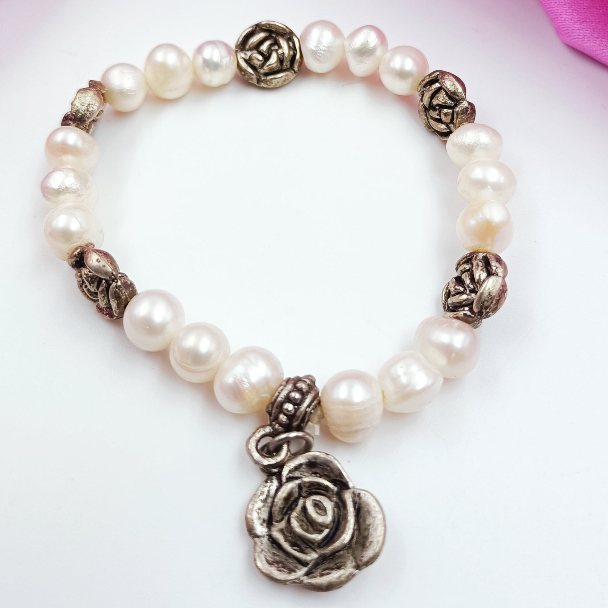 Un Even Fresh Water Pearls Fancy Bracelet Shree Radhe Pearls