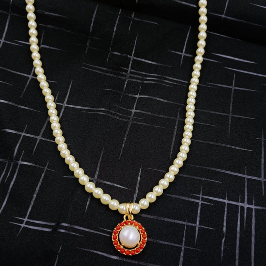 Unique Designer Single Line Pearls Set Shree Radhe Pearls